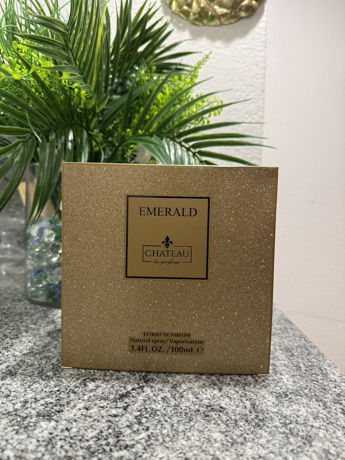 Chateau Les Parfums Emerald Extrait de Parfum Spray, Regular Size 3.4 fl oz