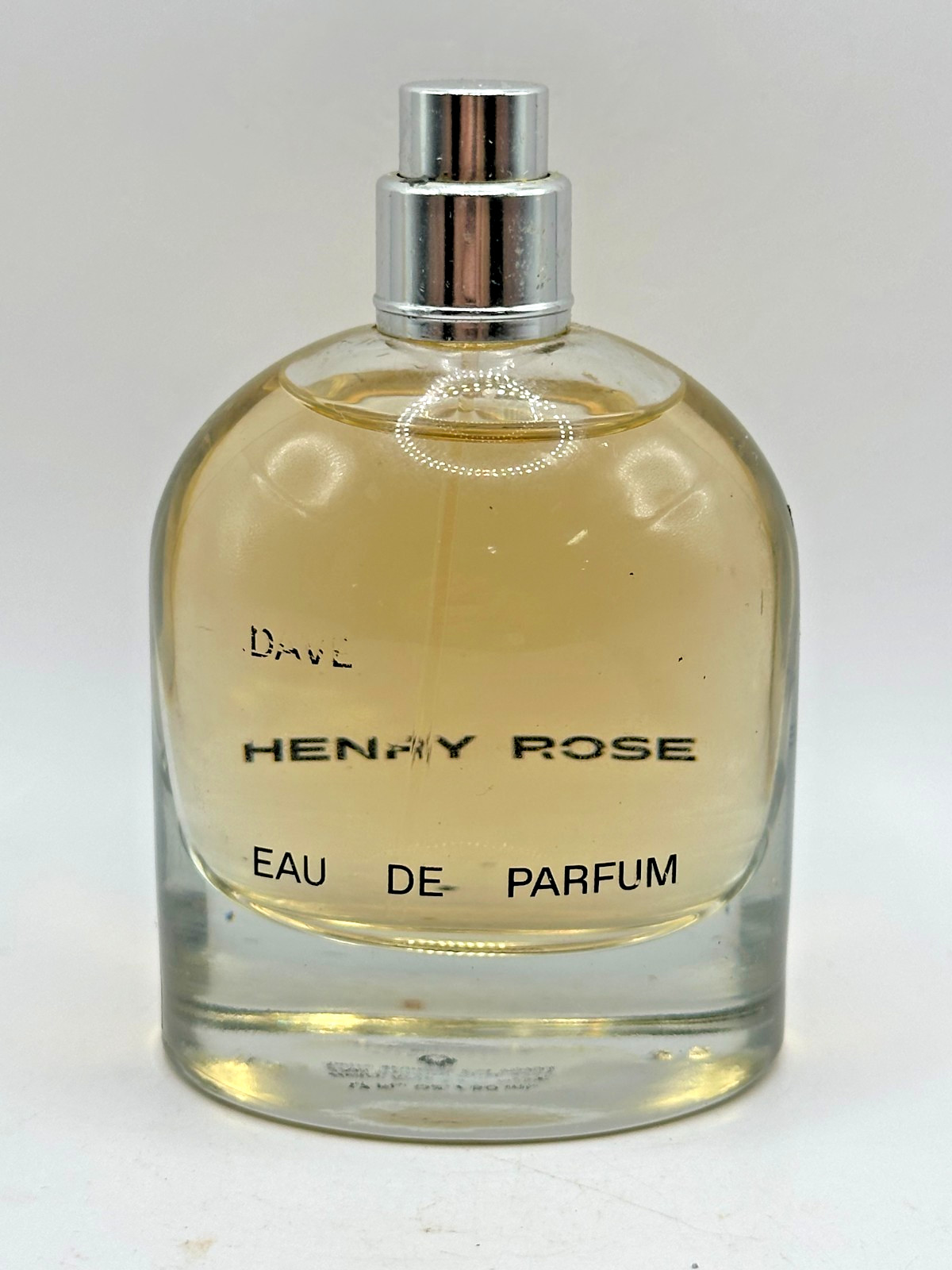 Henry Rose dave EDP 1.7 oz 50 ml Unbox NO TOP See Picture
