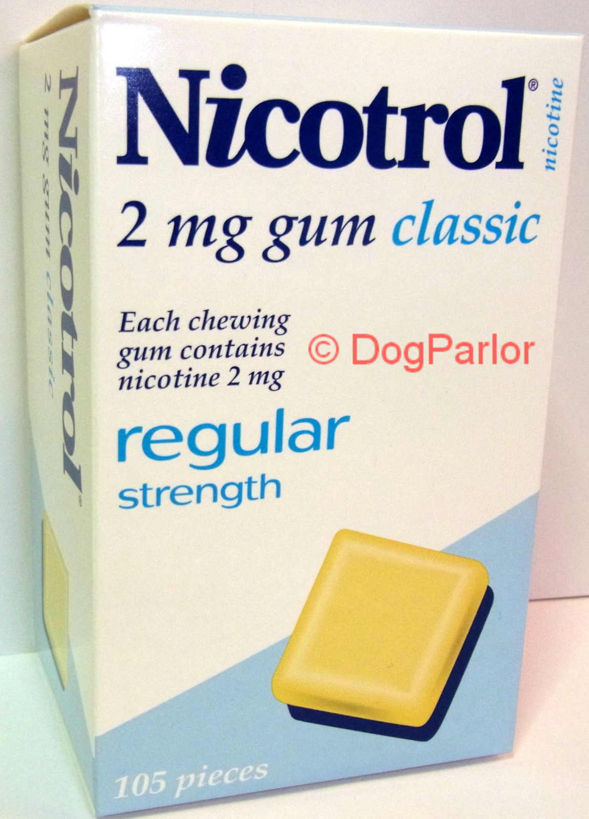 Nicotrol 2mg CLASSIC Nicotine gum 6 Boxes 630 Pieces Fresh – 09/2025