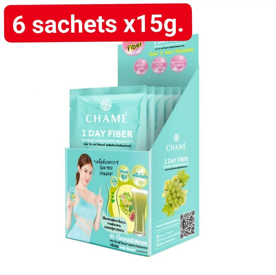 Chame 1 Day High Fiber Detox balance the intestines Slim & Skin Healthy