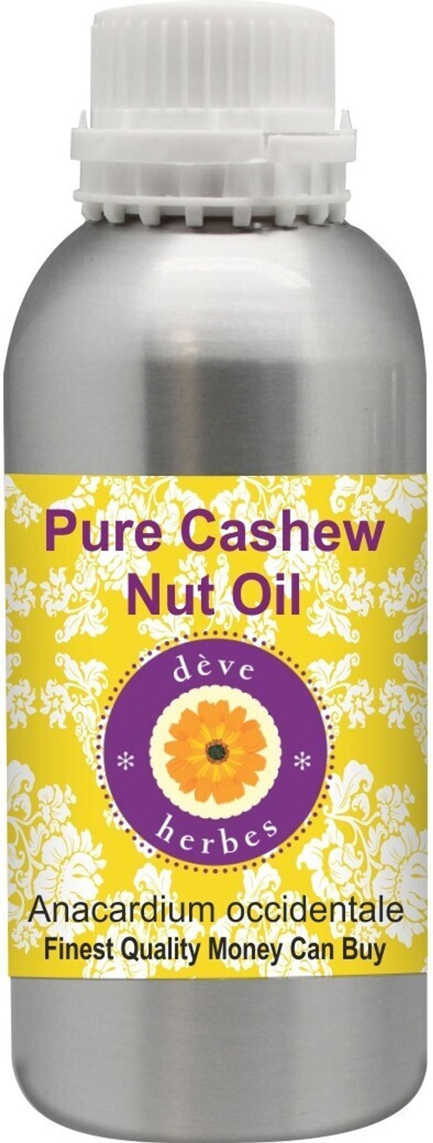 Deve Herbes Pure Cashew Nut Oil (Anacardium occidentale) – Cold Pressed