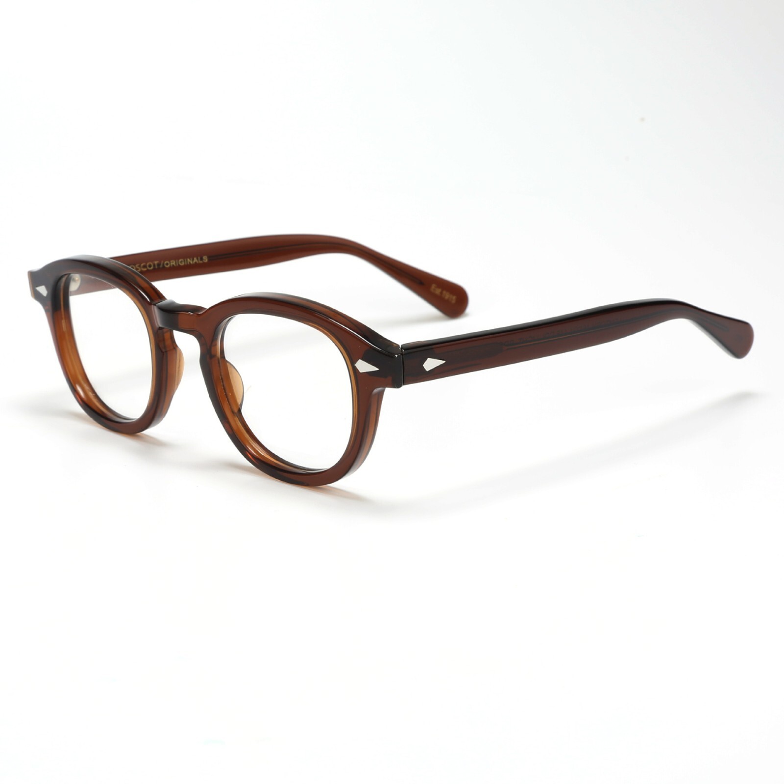 44 46 49mm Acetate Eyeglass Frames Full Rim Vintage Glasses Retro Johnny Deep