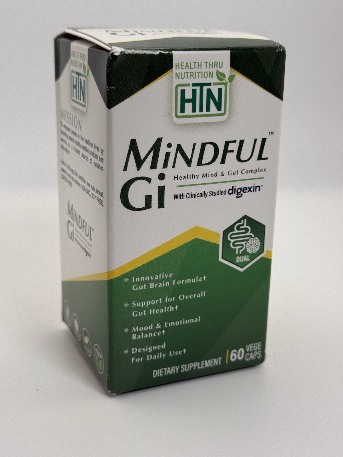 Worldwide 2 X Health Thru Nutrition Mindful Gi Healthy Mind & Gut Formula with