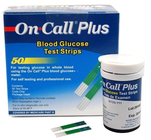 200 ON CALL PLUS DIABETIC TEST STRIPS EXP May 2027 FREE Shipping and Handling