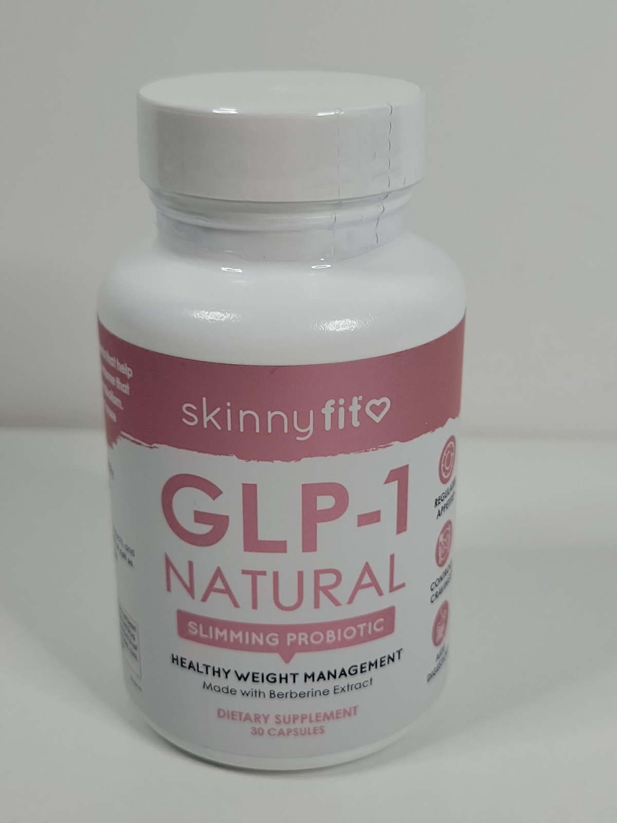 Skinny Fit Natural Slimming Probiotic Capsule 30 Count Exp 4-2027 Sealed