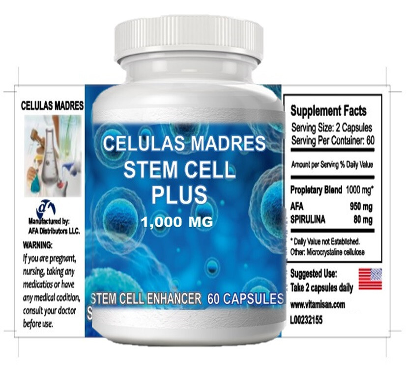 Celulas Madres 240 Caps StemCell Support mother cell Biotrix Bioxcell Cell 4