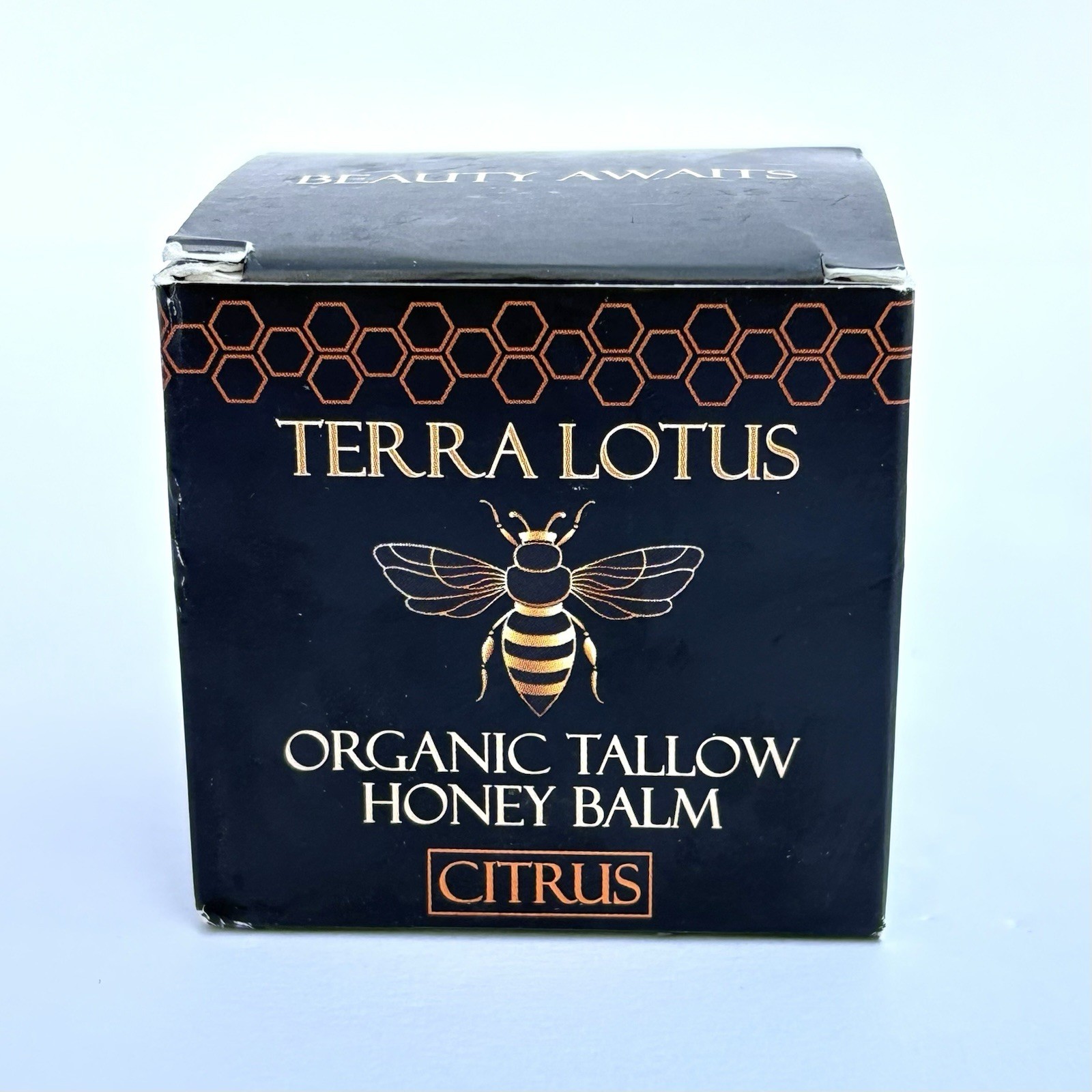 Terra Lotus Organic Tallow Honey Balm All Natural Moisturizer Citrus 2 oz – BNIB