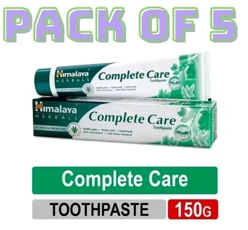 Himalaya Complete Care Toothpaste Pack of 5 x 150g Each FREE SHIP 2028