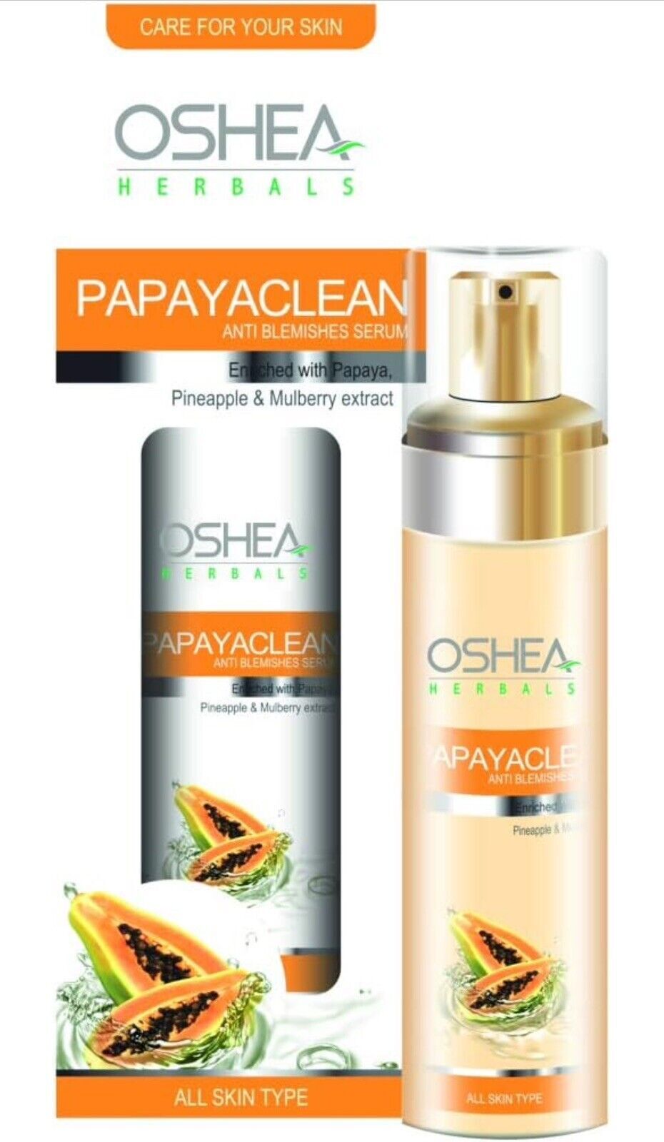 OSHEA Herbals Papayaclean Anti Blemishes Serum – 30ml