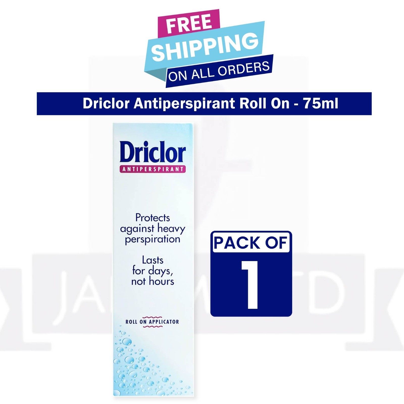 Driclor Roll on Applicator Antiperspirant 75ml- EXP 06/2028