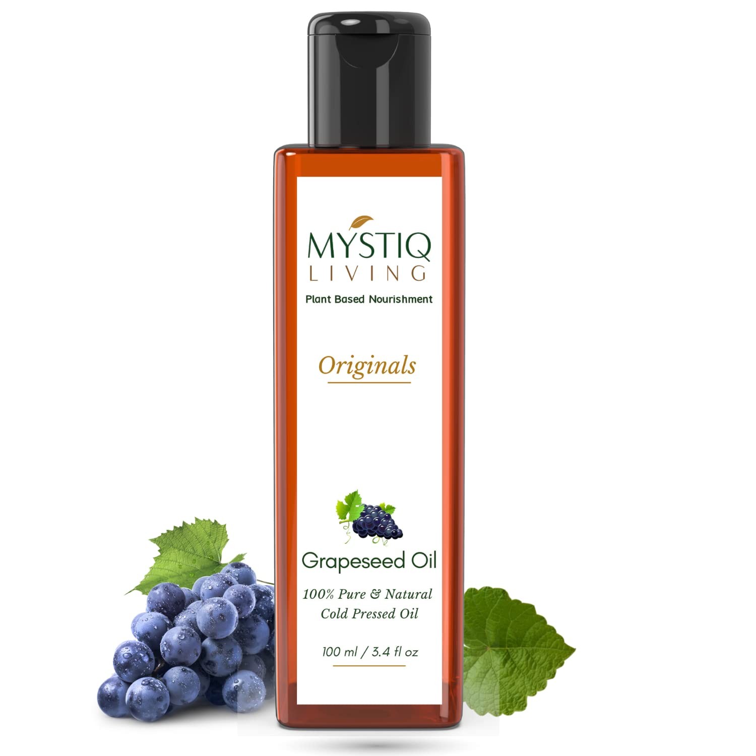 Mystiq Living Grapeseed Oil 100ml