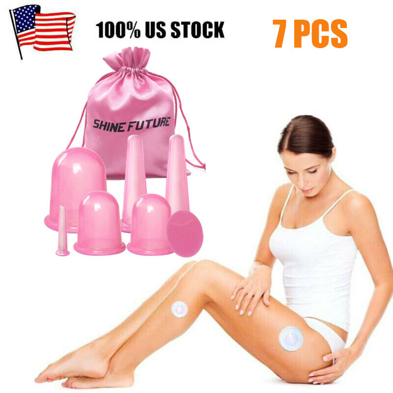 Cupping Therapy Set Full Body Face Vacuum Suction Anti Cellulite Massage Cups US