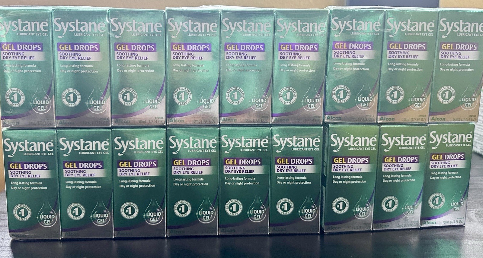 Exp 06/2027 Systane 7 packs 10ml EYE drop “Long Lasting “Dry relief
