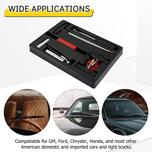 7PCS Windshield Removal Tool Kit | Automotive Wind Glass Remover Hand