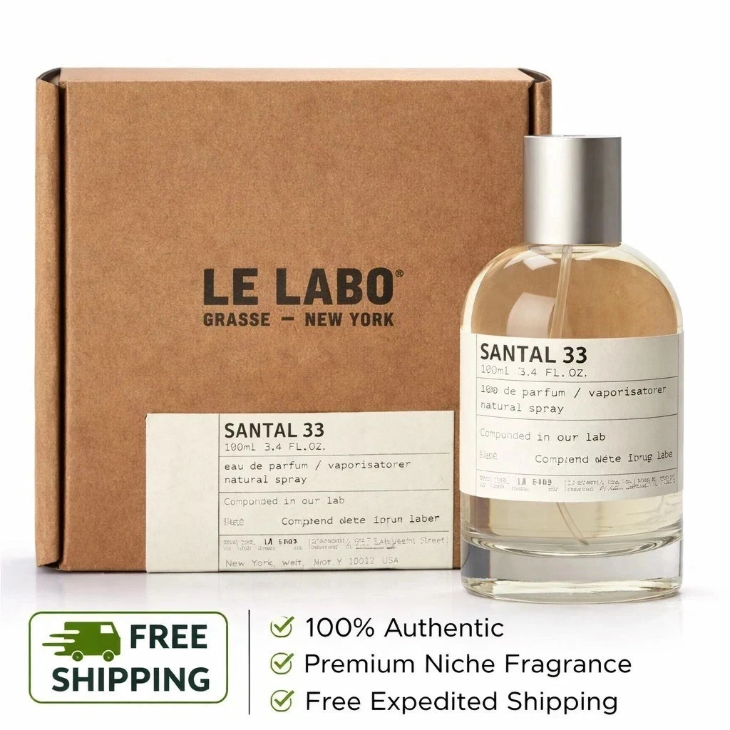 Le Labo Santal 33 3.4 Oz / 100 ML Unisex Eau de Parfum spray New In Box