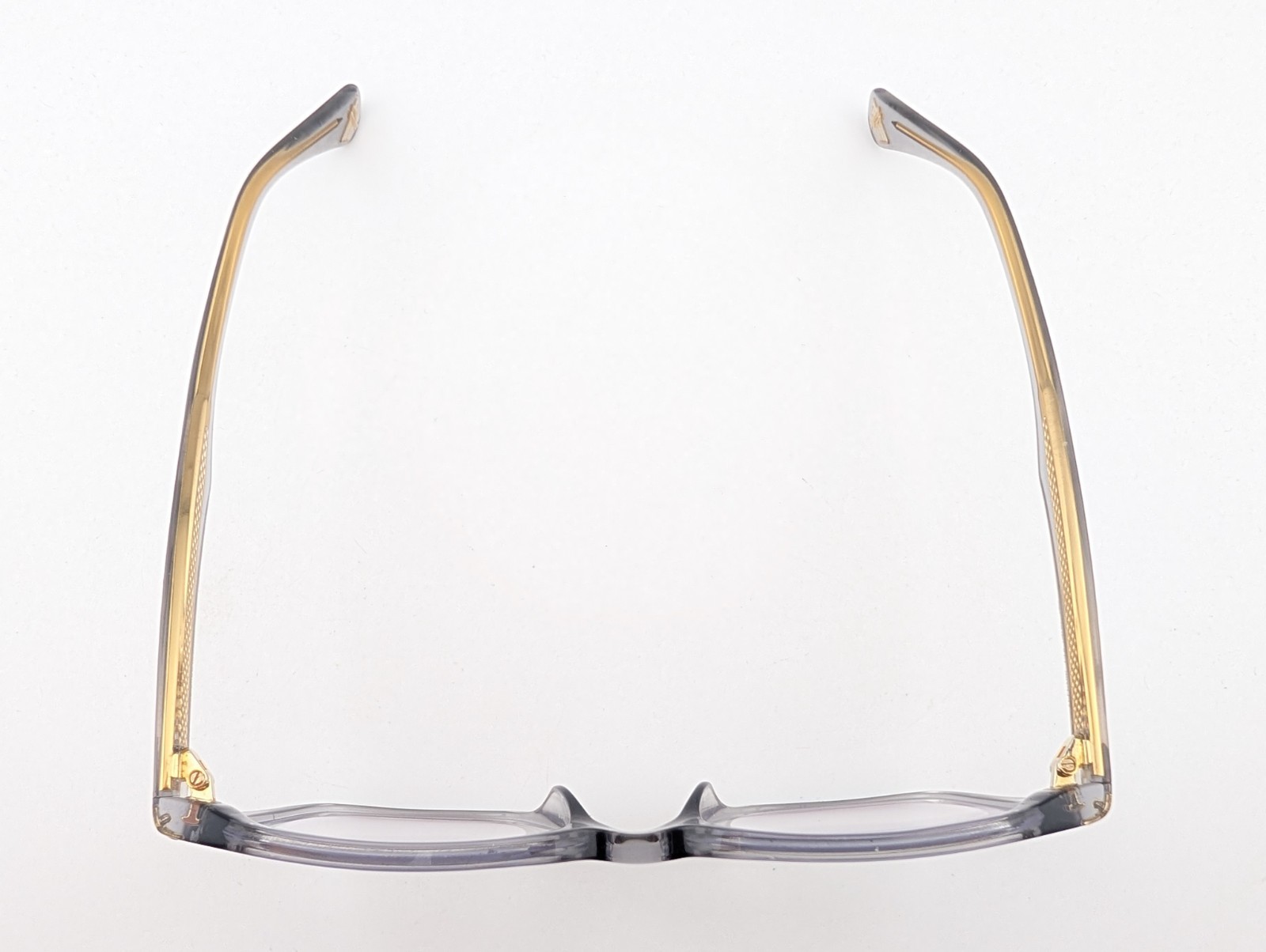 Police Eyeglasses, Frames Only, Bangladesh, VPLP79K 04G0, 51-19-145, Clear Gray