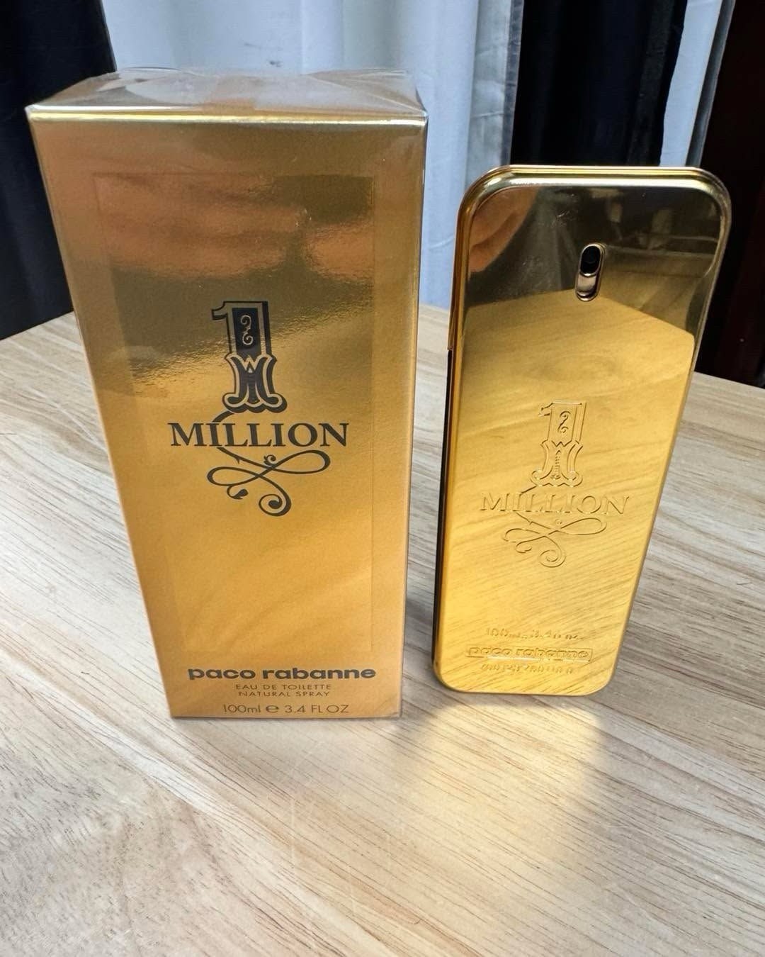 1 million perfum spray original Regular Size 100 ml / 3.4 fl oz