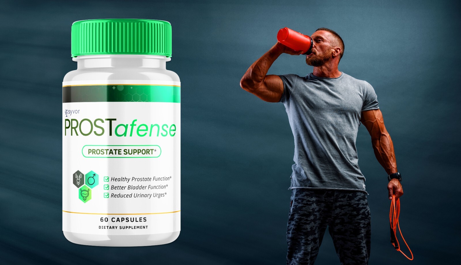 Prostafense Advanced Prostate Support Natural Bladder Health Formula 60 Capsule