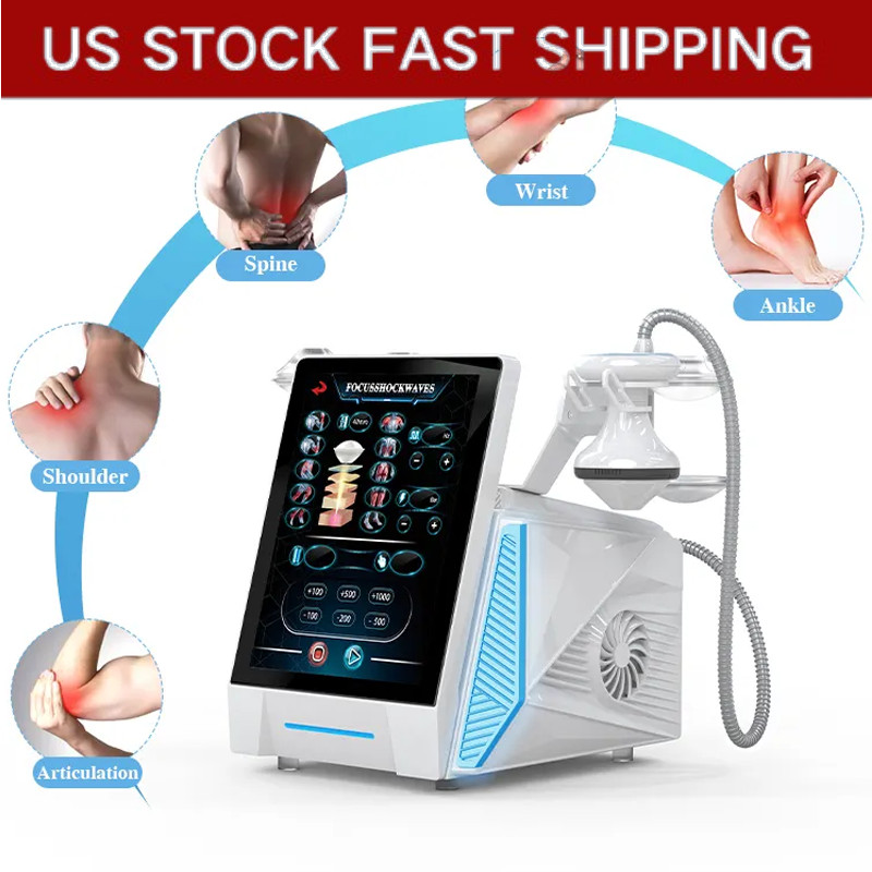 Focused Shockwave Therapy Device for Sports Injuries and Pain Management Physio