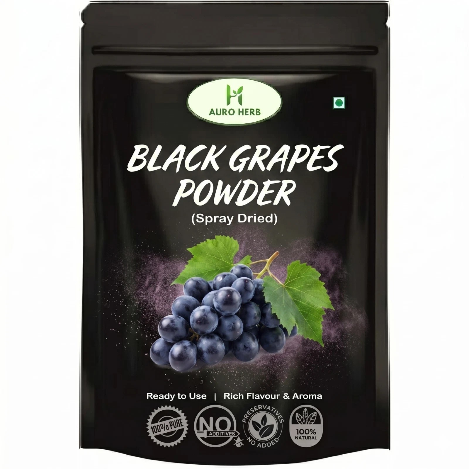Blackgrape Fruit Powder Original Indian Herb 100% Natural & Pure Juice