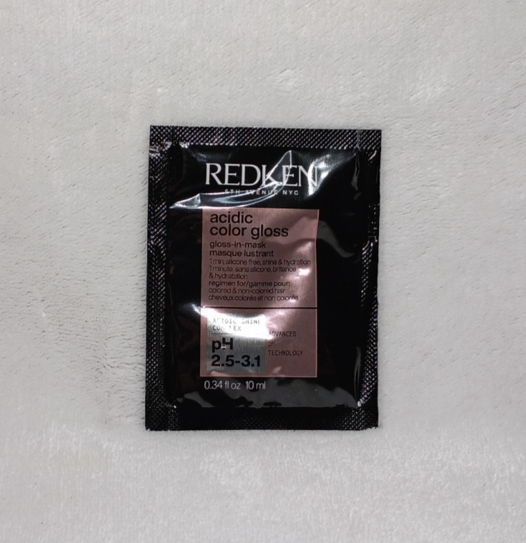 Redken acid color gloss-in-mask 0.34oz 1 Min Shine & Hydration Travel Size NEW!