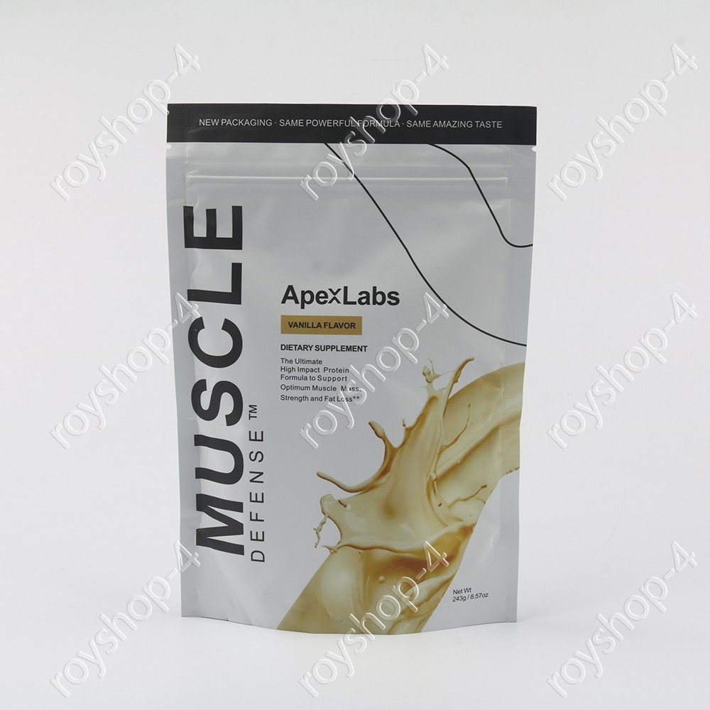 APEX LABS MUSCLE DEFENSE VANILLA FLAVOR – 8.57 OZ – NEW PACKING (1-6 pack)