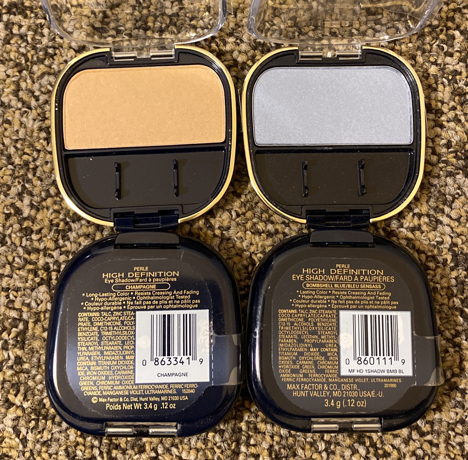 Max Factor ~ High Definition Eye Shadow ~ .12oz CHOOSE YOUR SHADE…