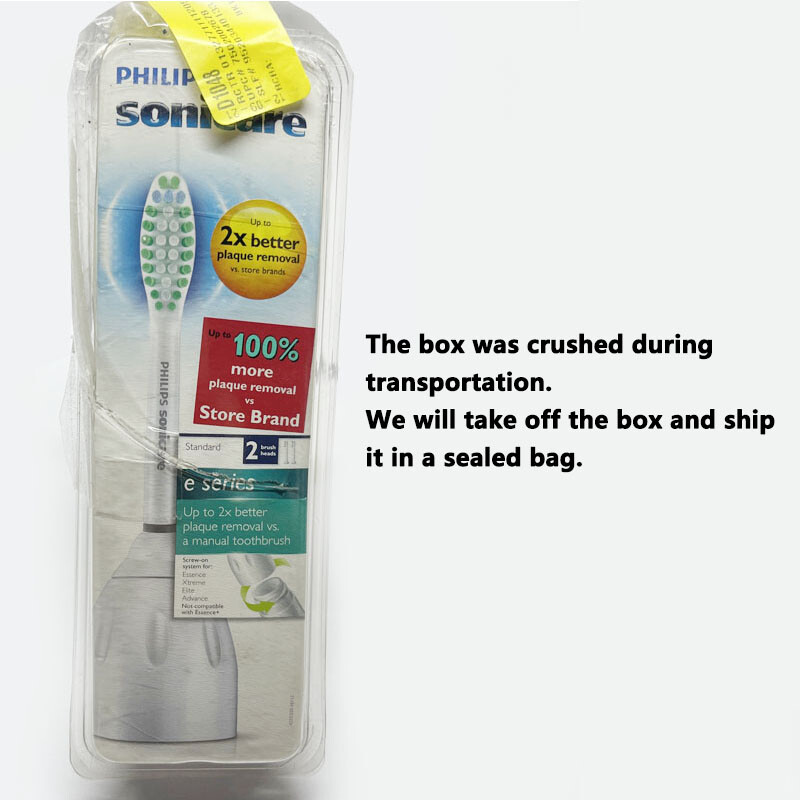 2 X E Series HX7002/7022 Replacement Toothbrush Brush Heads for Philips Sonicare