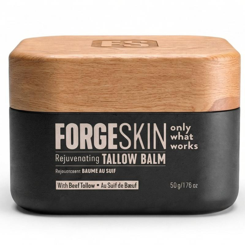 FORGE SKIN Wrinkle Defense & Natural Anti-Aging Beef Tallow Moisturizer for Men