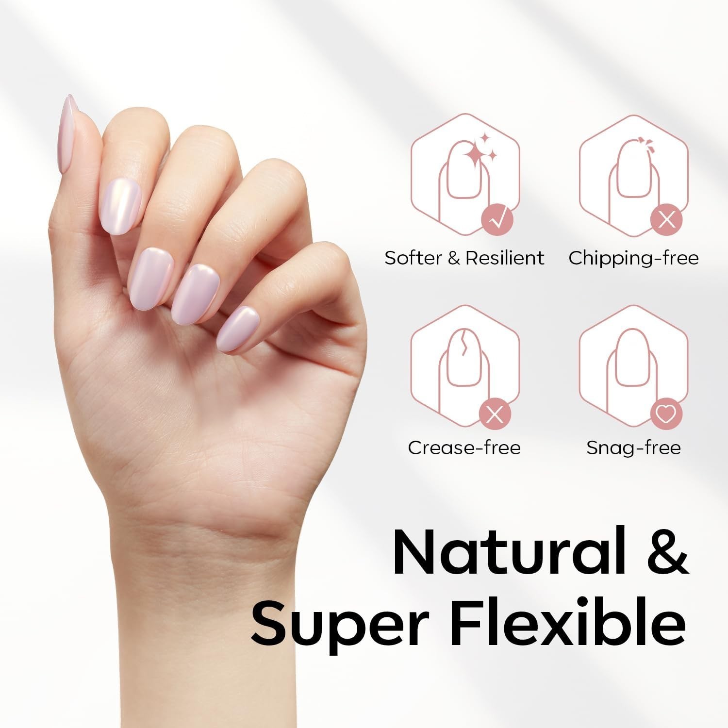 Versatile 510 Pcs Full Cover Nail Tips – Short Matte Round for All Nail Styles