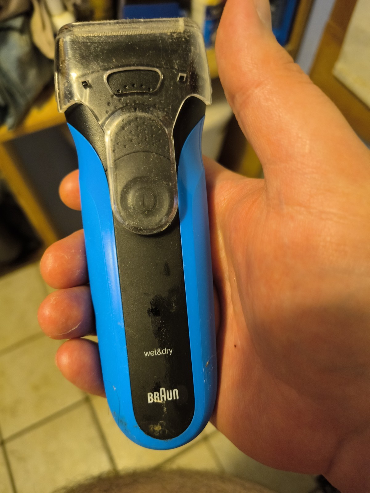 Braun 5409 Series 3 Mens Cordless Wet Dry Foil Head Electric Shaver EXCELLENT