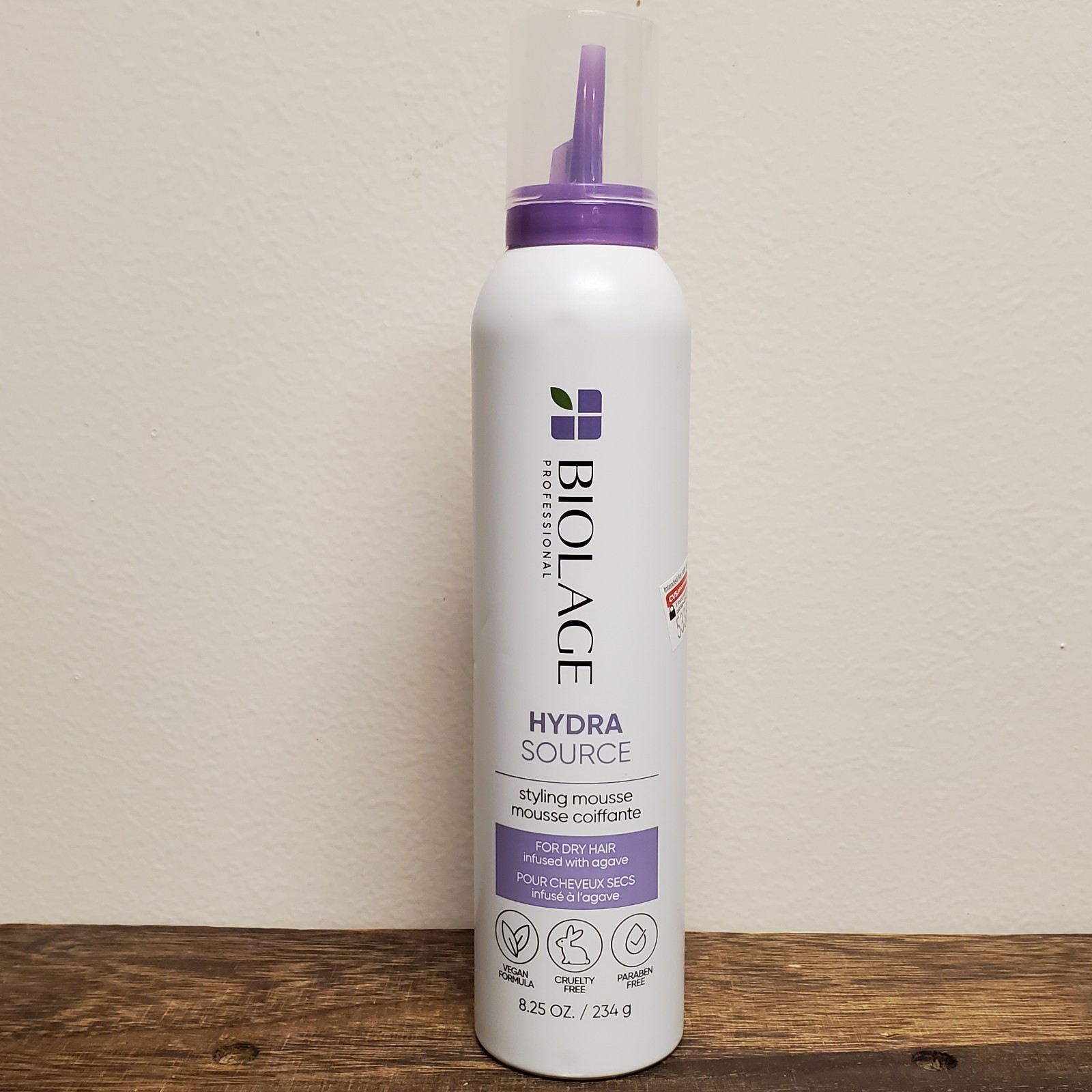 Biolage Hydra Source Foaming Styler Mousse Medium Hold 8.25 oz Discontinued