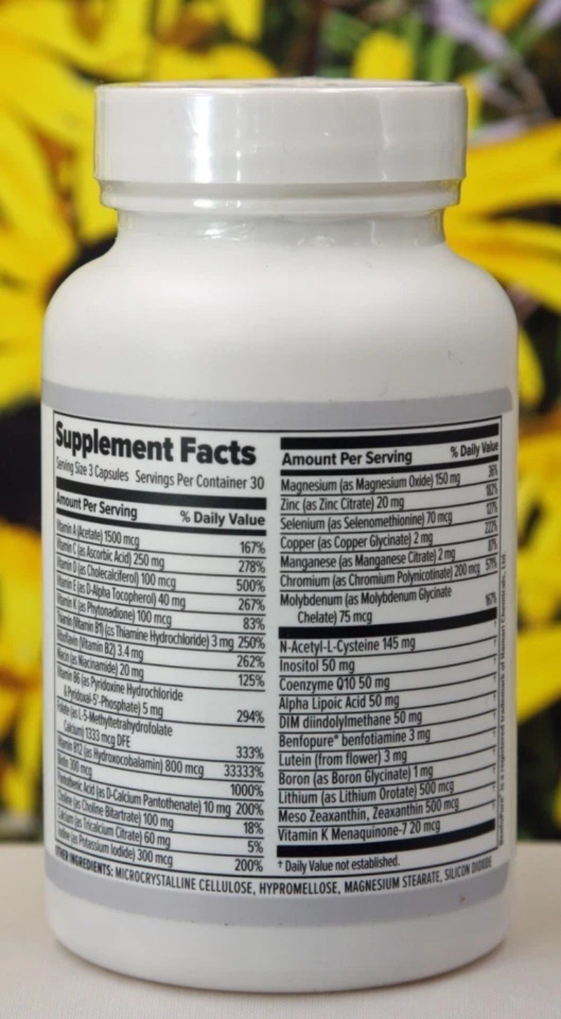 10 X Health Optimize Methylated Multivitamin 90 Capsules,