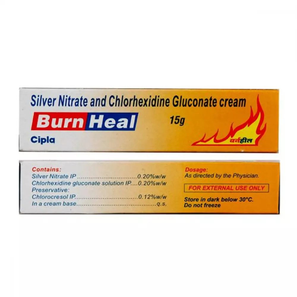 Cipla Burn Heal Cream 15g (Pack of 3)