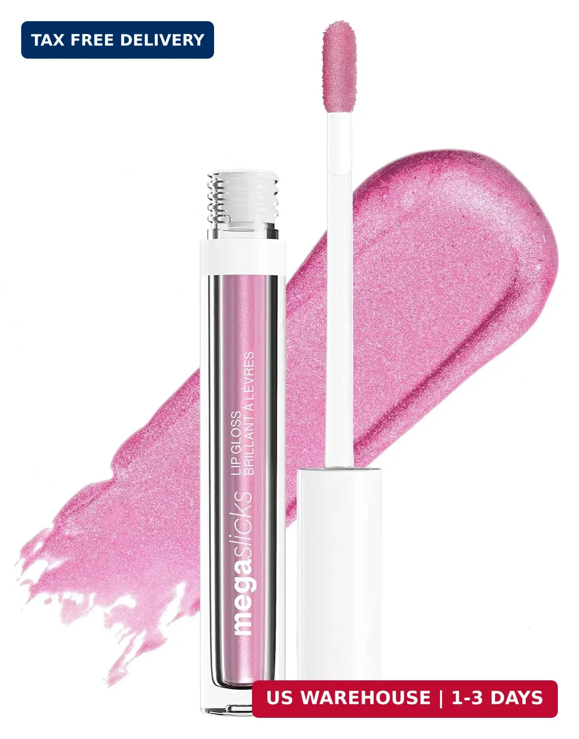 wet n wild MegaSlicks Lip Gloss, Ultra-Glossy, Vitamin-E Enriched, Ultra-Gloss H