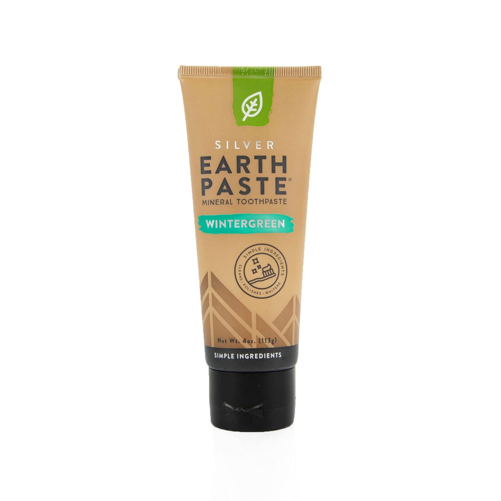 Natural Wintergreen Toothpaste 4 Oz Earthpaste Non Toxic Vegan Gluten Free