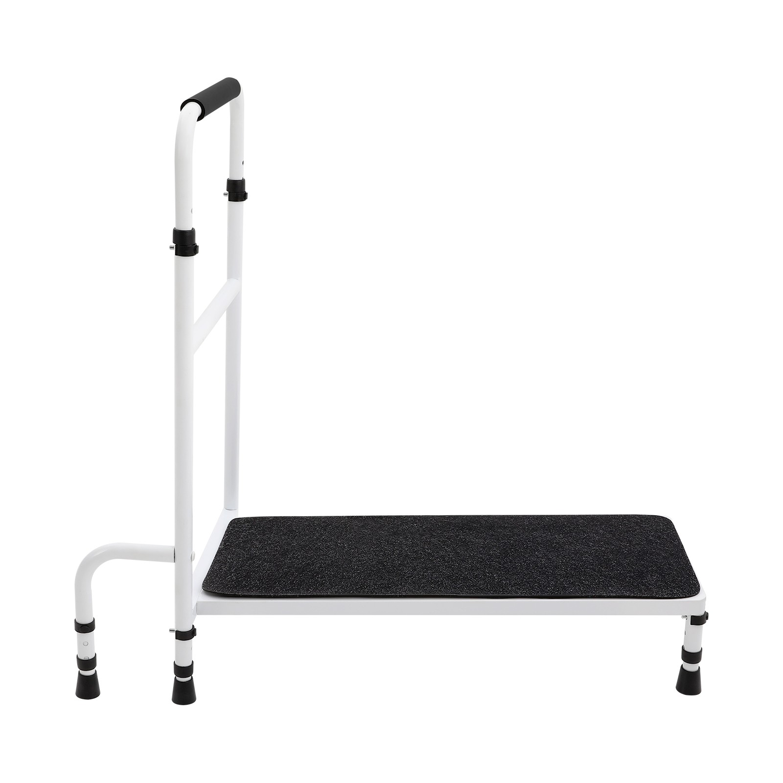 Bed Step Stool With 5 Leg And Adjustable Handle For Elderly 30.31*11.81 in