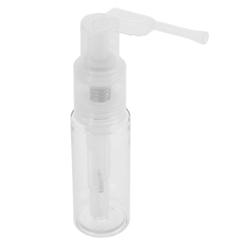 Versatile Transparent Powder Spray Bottle Easy Refill Travel Durable Pet
