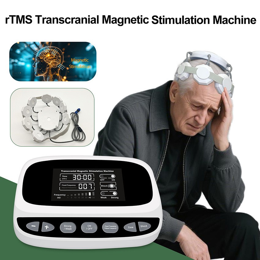 rTMS Transcranial Magnetic Stimulator Therapy Insomnia Anxiety Depression PTSD
