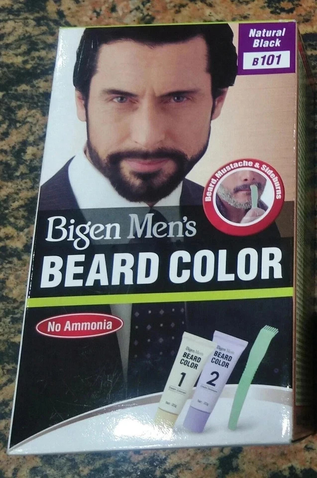 Bigen Men’s Beard Color | No Ammonia | B101 B102 B103 B104 B105 | 40 Gram