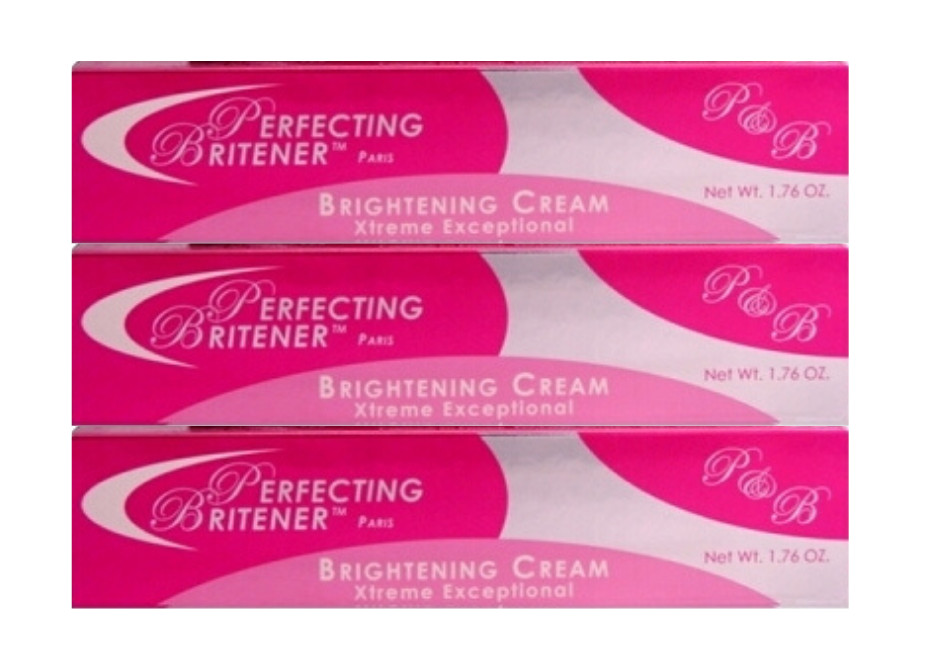 PACK OF 3 PERFECTING BRITENER Brightening CREAM By Xtreme Brite 1.76oz