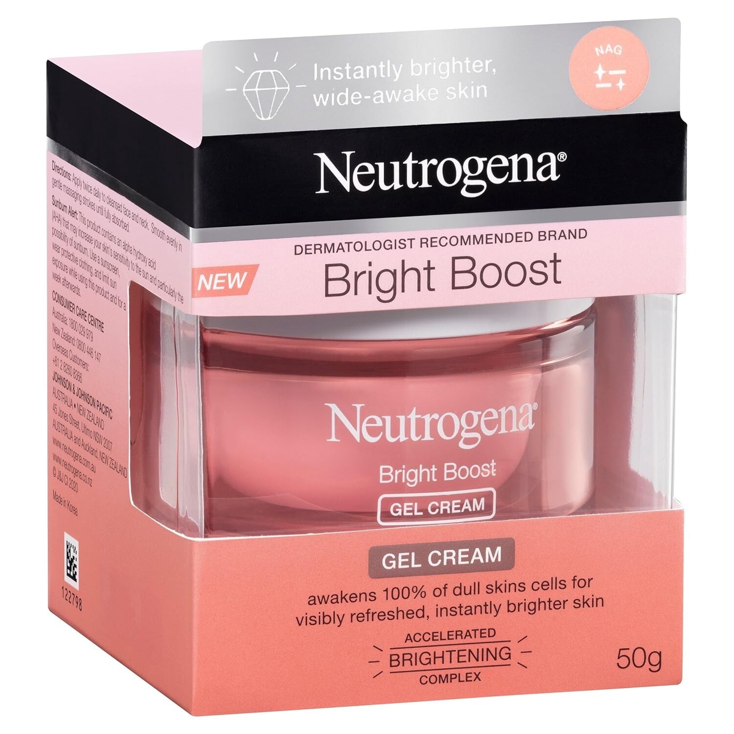 Neutrogena Bright Boost Brightening Moisturizing Face Cream 1.7fl oz