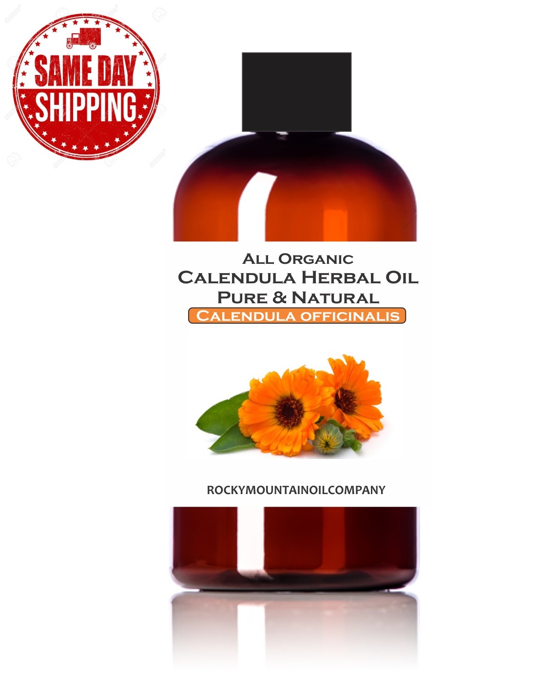 PREMIUM SELECT ORGANIC CALENDULA INFUSED OIL ALL NATURAL 1 2 4 8 16 oz