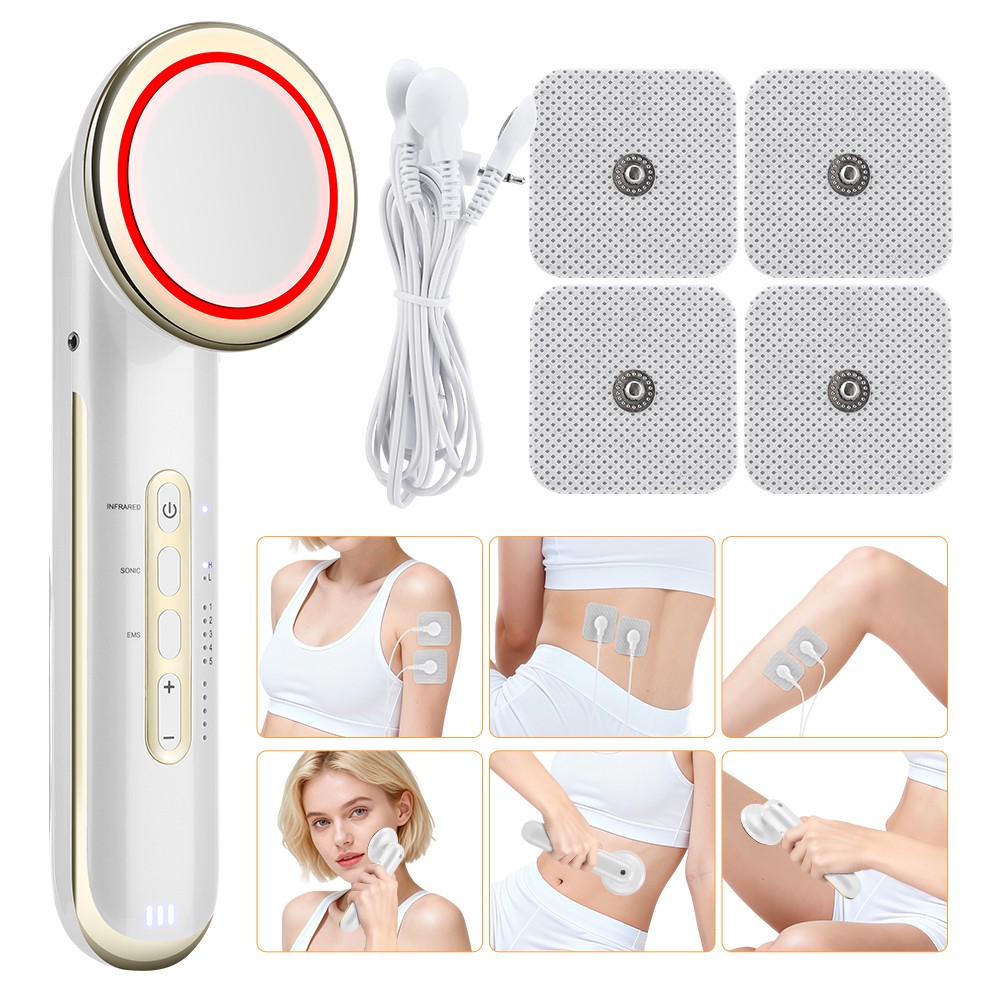 Body Sculpting Machine 5 Modes 5 Levels Timer Cellulite Handheld Massager Device