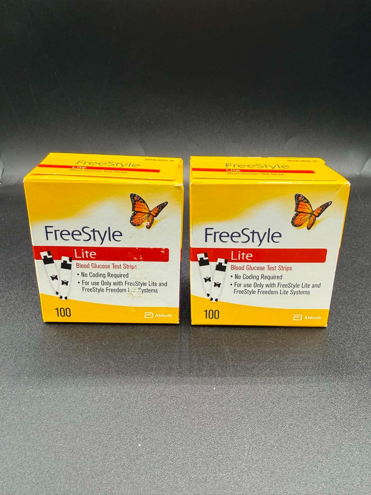 200 Freestyle Lite Blood Glucose Test Strips – 2 x 100ct – EXP: 08-2027 OR LATER
