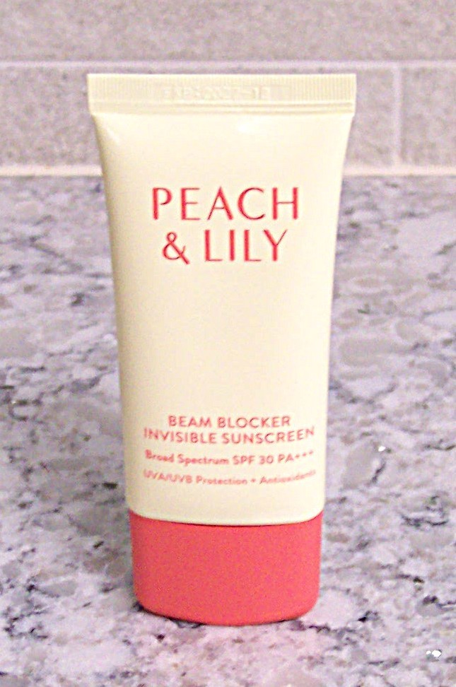 Peach & Lily Beam Blocker Invisible Sunscreen Exp. 12/27 NEW WITHOUT BOX