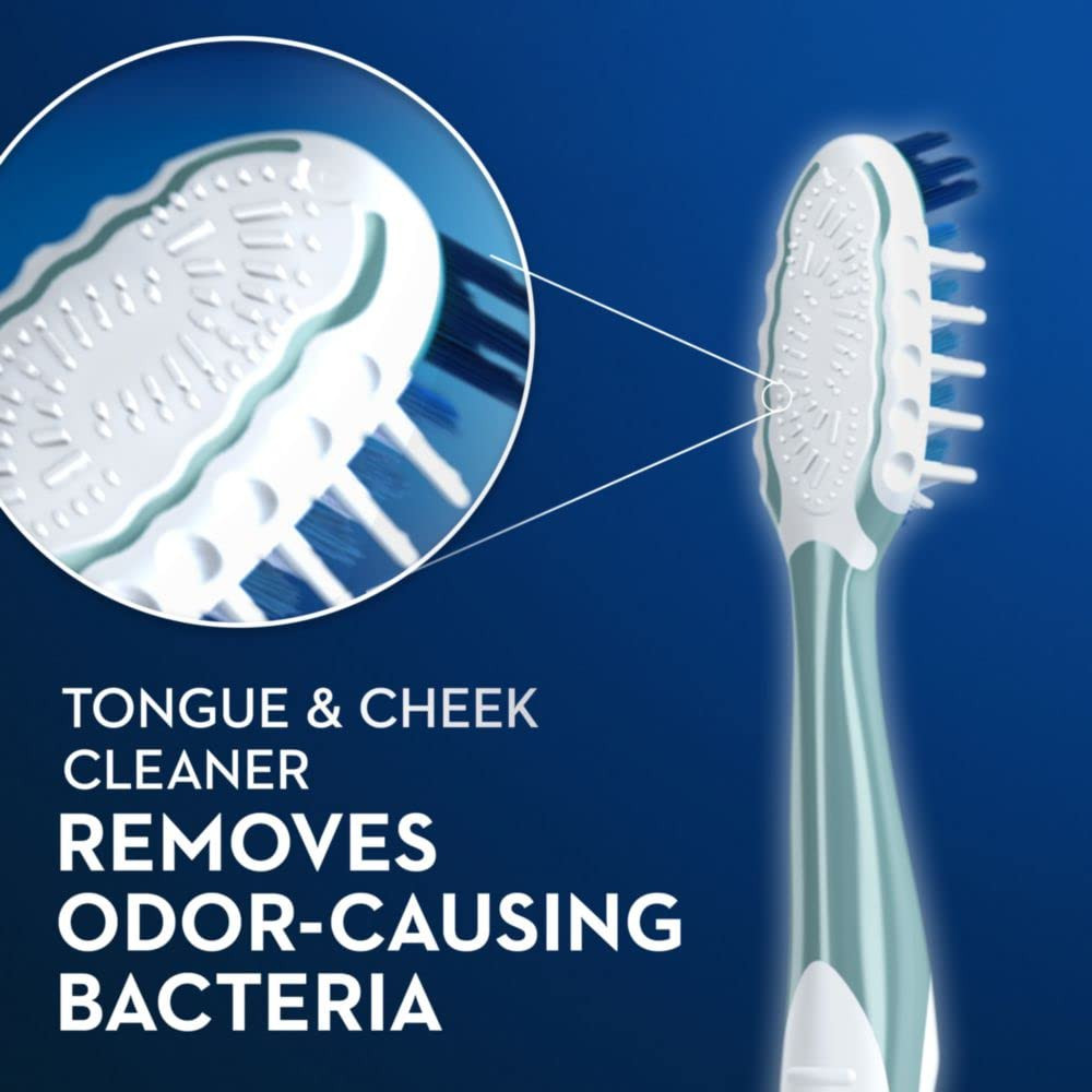 Pro Health Crossaction All in One Soft Toothbrushes, Deep Plaque Fighter, Rou…