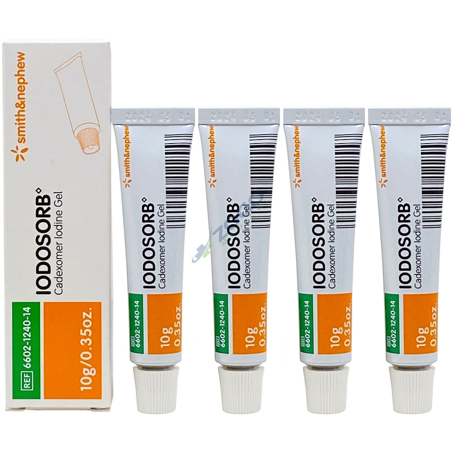 Smith & Nephew Iodosorb Cadexomer Iodine Gel Dressing 10 G Tube – Box of 4 Tube