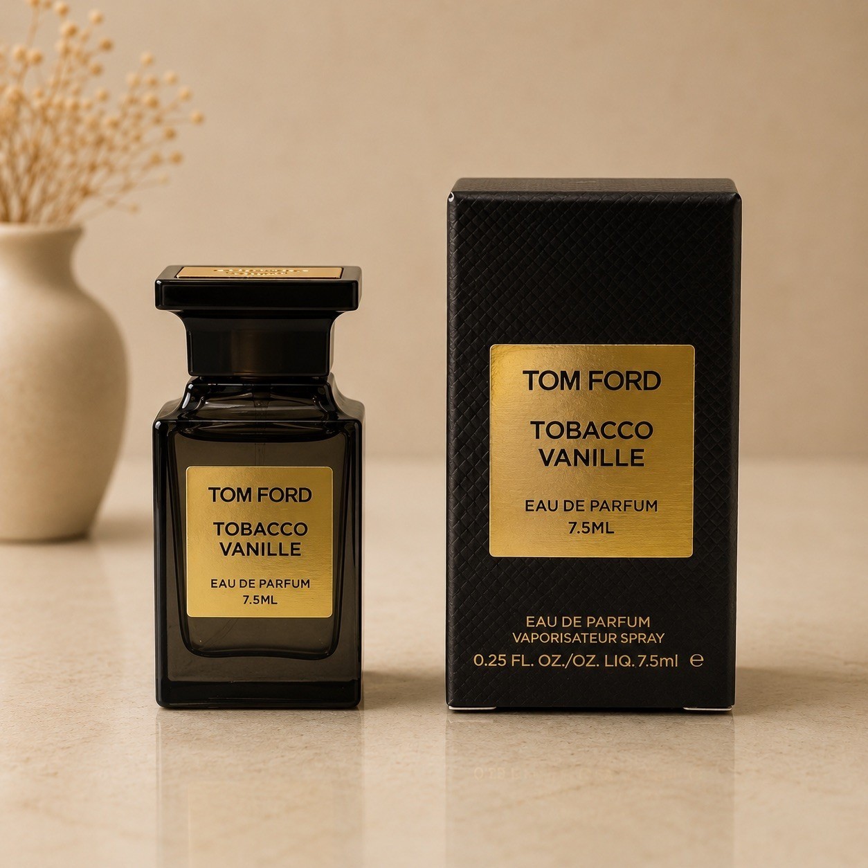TF Tobacco Vanille Mini Travel Dabber Splash Eau de Parfum Size 7.5 mL