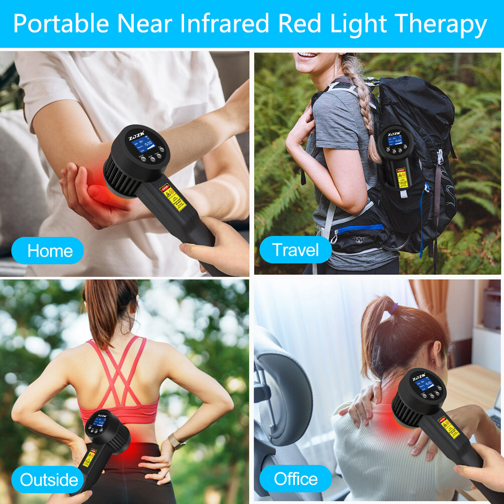 10W Portable Laser Therapy Device 25 Diodes for Chronic Pain Relief 25x808nm NIR